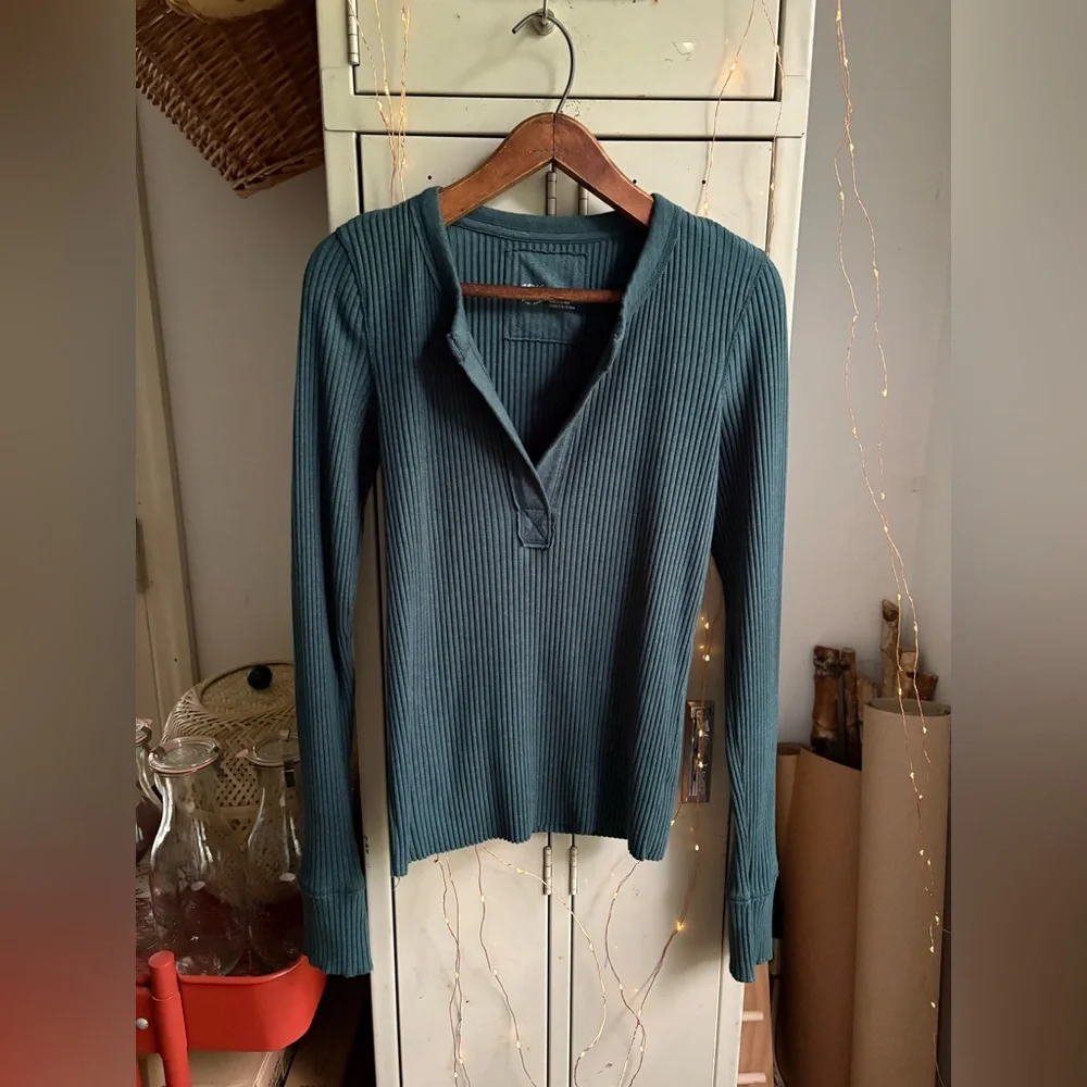 Aerie Ribbed Long Sleeve - Picture 3 of 7